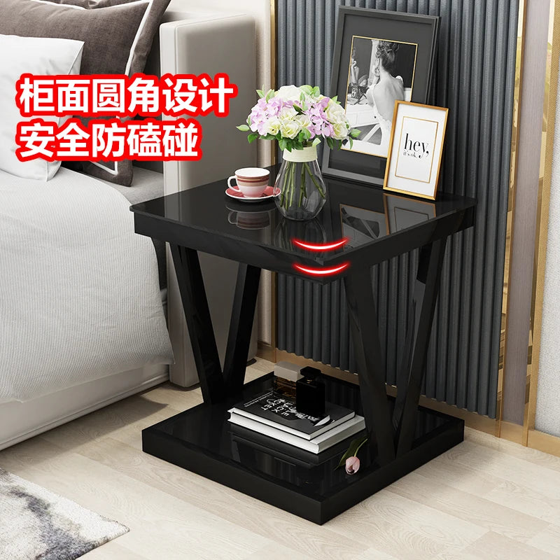 Mid Century Modern Bedroom Bedside Table Unique Organizer Comfortable Low Nightstand Decor Mini Muebles Garden Furniture Sets