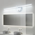 Nordic LED Indoor Wall Lamps White/Black Wall Lights for Home Bedroom Balcony Bedside Mirror Front with Swith Wall Sconce