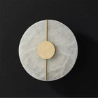 Modern round Wall Lamp Marble Stone Indoor Living Room Bedroom Bedside Kitchen Light Corridor Home Decoration Lighting