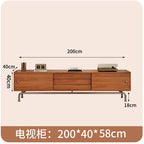 Modern Simple Tv Console Cabinet Elegant Style Personality Simple Tv Stands Boho Decoration Fernsehschrank Living Room Furniture