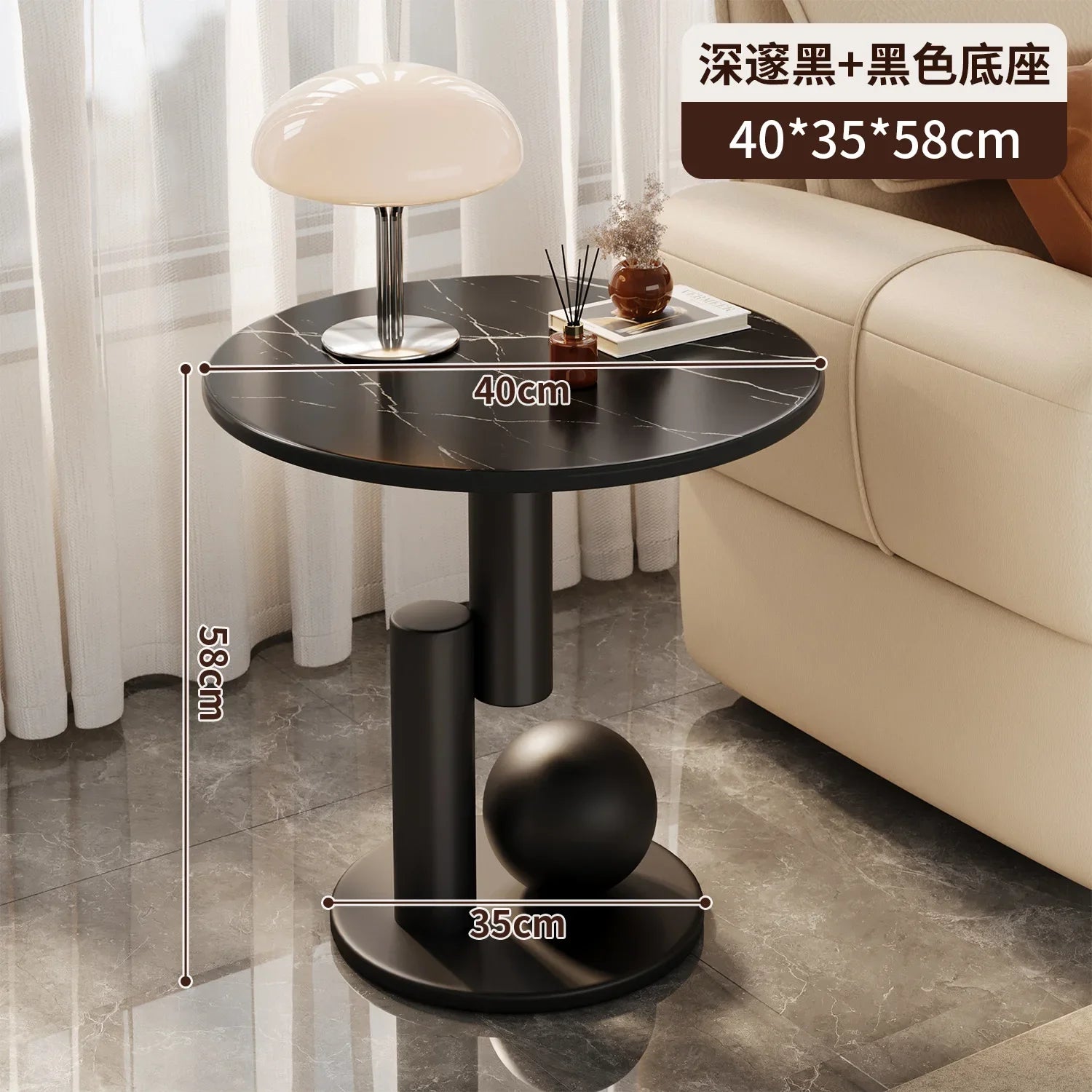 Sedentary Mini Table Coffee Table in the Living Room Furniture Bluetooth Speaker Shelf Home Decoration Offers Chair Sofa