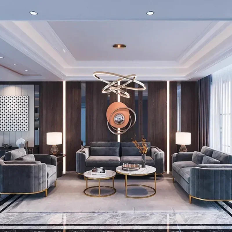Modern Fancy Living Room Sofas Designer Green Floor Armchair Sofas Sets Lounge Sectional Divani Da Soggiorno Bedroom Furniture