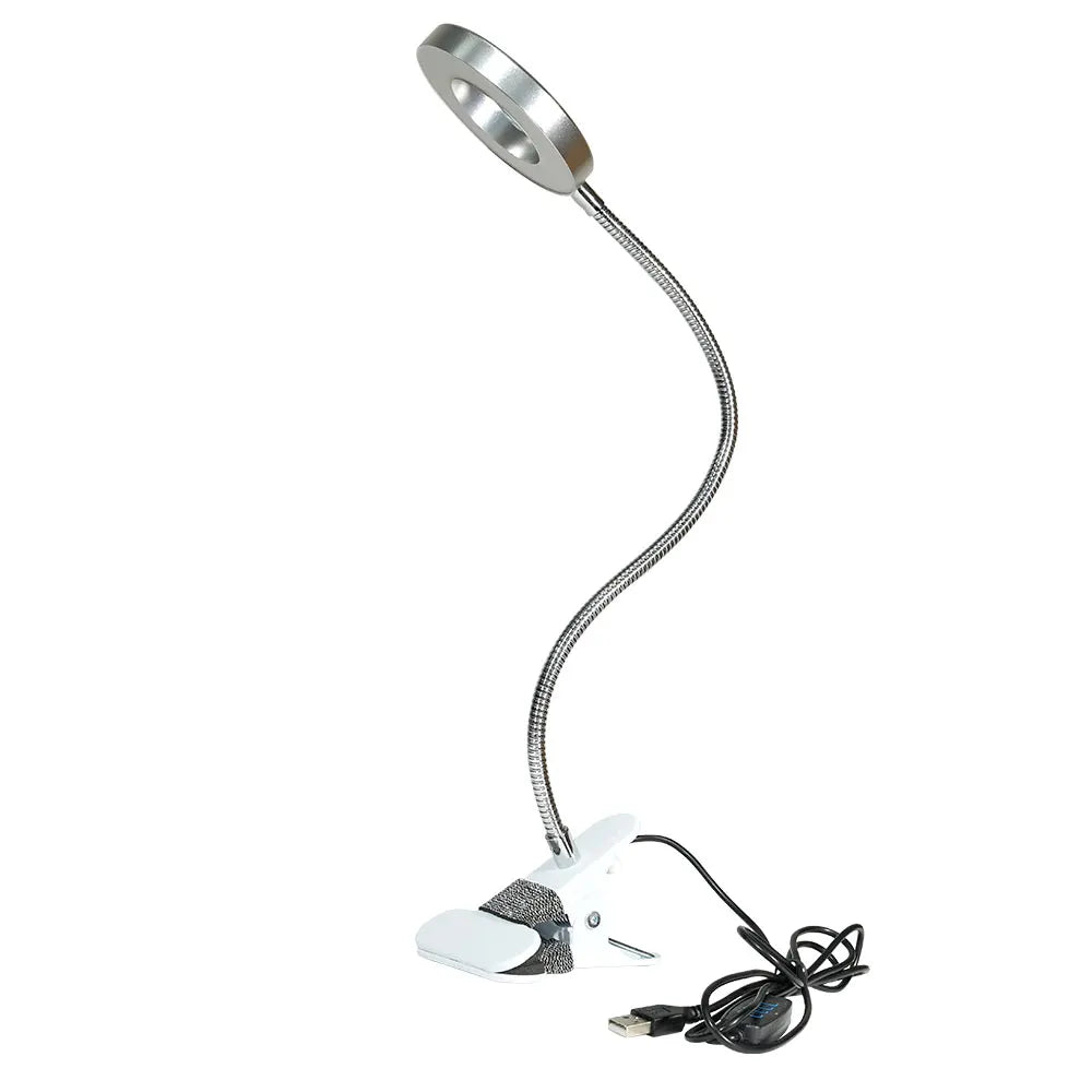 2026 New Desk Lamp 3 Color Modes 10 Level Dimming USB Student Eye Care Reading Light Nail Beauty Light Makeup Tool
