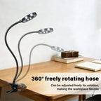 2026 New Desk Lamp 3 Color Modes 10 Level Dimming USB Student Eye Care Reading Light Nail Beauty Light Makeup Tool