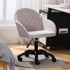 Nordic Furniture Velvet Office Chair for Office Student Study Lift Swivel Chair Home Comfortable Backrest Girl Pink Gaming Chair