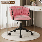 Office Chair, Swivel Desk Chair , Stylish Seating for Home Office, Vanity & Modern Glam Workspace Decor