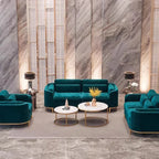 Modern Fancy Living Room Sofas Designer Green Floor Armchair Sofas Sets Lounge Sectional Divani Da Soggiorno Bedroom Furniture