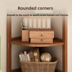Household Goods Corner Cabinet Triangle Corner Cabinet Indoor Shelf Shelf Living Room Floor Locker Modern Simple Storage Rack