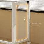Adjustable Height Folding Desk Computer Table Household Bedroom Bedside Writing Workbench Portable Mobile Office Desk