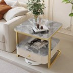 Console Luxury Coffee Table Living Room Aesthetic Minimalist Side Modern Organizer Designer Center Couchtisch Home Furniture