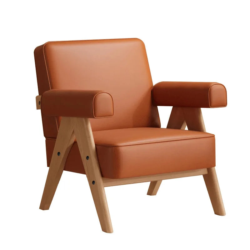 Chairs Living Room Scratch Fabric Armchair Accent Lounge Single Sofa Chair Minimalist Living Room Balcony Bedroom Cafe Reception