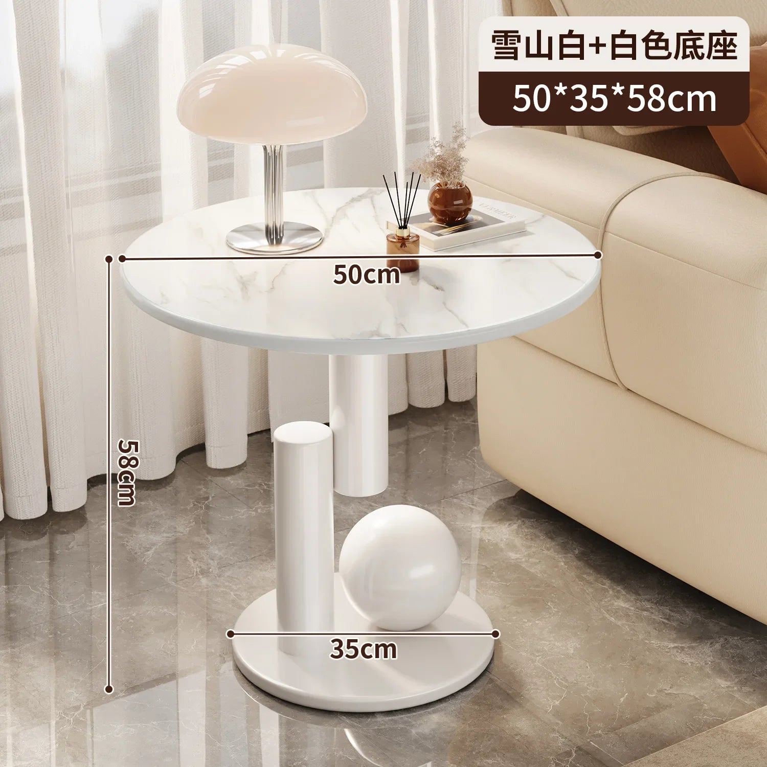 Sedentary Mini Table Coffee Table in the Living Room Furniture Bluetooth Speaker Shelf Home Decoration Offers Chair Sofa