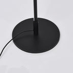 Black White LED Floor Lamp for Living Room Bedroom Bedside Sofa Side Wrought Iron Aluminum Lighting Home Decoration Accessories