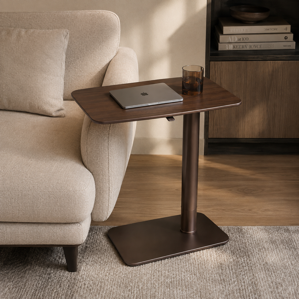 Multifunction Ceramic or Wooden Top Lift Top Coffee Table Computer Table Height Adjustable Study Desk Table
