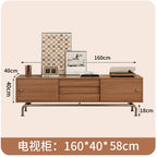 Modern Simple Tv Console Cabinet Elegant Style Personality Simple Tv Stands Boho Decoration Fernsehschrank Living Room Furniture