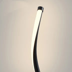 Black White LED Floor Lamp for Living Room Bedroom Bedside Sofa Side Wrought Iron Aluminum Lighting Home Decoration Accessories