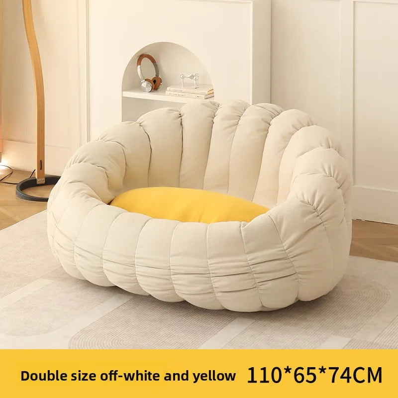 Balcony Living Room Bean Bag Sofas Can Lie down Sleep Bedroom Bean Bag Sofa Single Boneless Sala De Estar Sofás Furniture