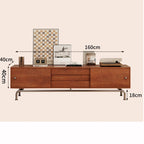 Modern Simple Tv Console Cabinet Elegant Style Personality Simple Tv Stands Boho Decoration Fernsehschrank Living Room Furniture