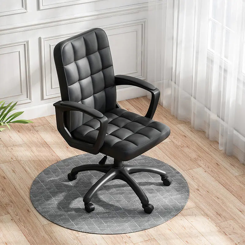Home Computer Chair Office Chair Lifting Swivel Chair Modern Comfortable Long Backrest Seat Stool