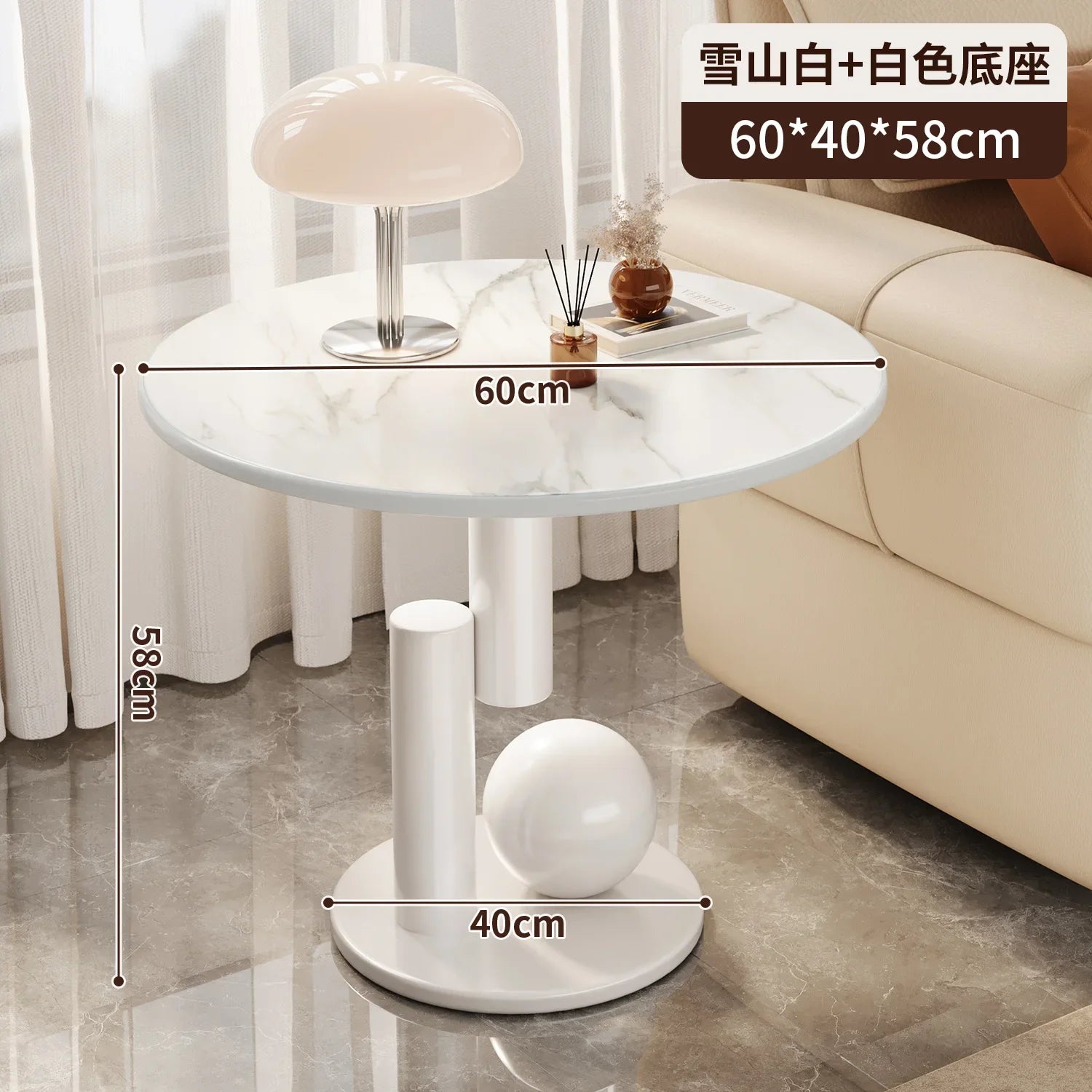 Sedentary Mini Table Coffee Table in the Living Room Furniture Bluetooth Speaker Shelf Home Decoration Offers Chair Sofa