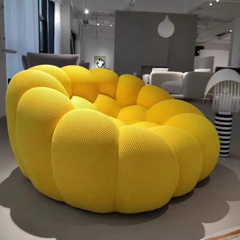 Minimalist European Living Room Couch Double Adults Puffs Bubble Sofas Compressed Boneless Chaise Divano Furniture Home