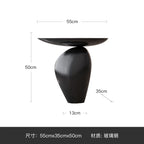 Home Decor Creative Cobblestone Side Table Living Room Sofa Corner Tables Nordic Coffee Tables Tea Tables Bedroom Bedside Table