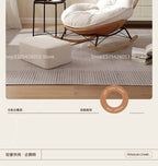 Lazy Sofa Rocking Chair Single Eggshell Chair Living Room Bedroom Cream Wind Small Sofa Swing Chair Leisure Penguin
