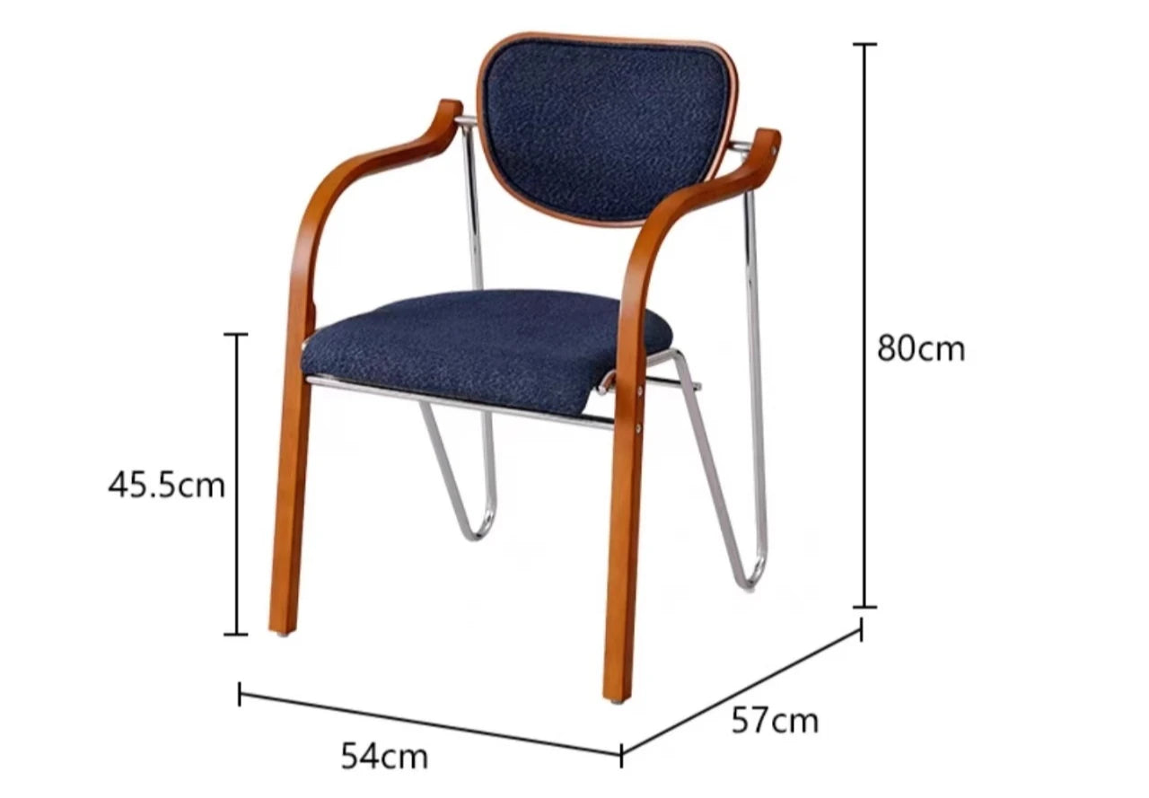 Pre-Loved Style Light Luxurious Vogue Dining Chair Retro Modern Minimalist Armchair Elegante Y Hermoso Dining Room Furniture