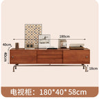 Modern Simple Tv Console Cabinet Elegant Style Personality Simple Tv Stands Boho Decoration Fernsehschrank Living Room Furniture