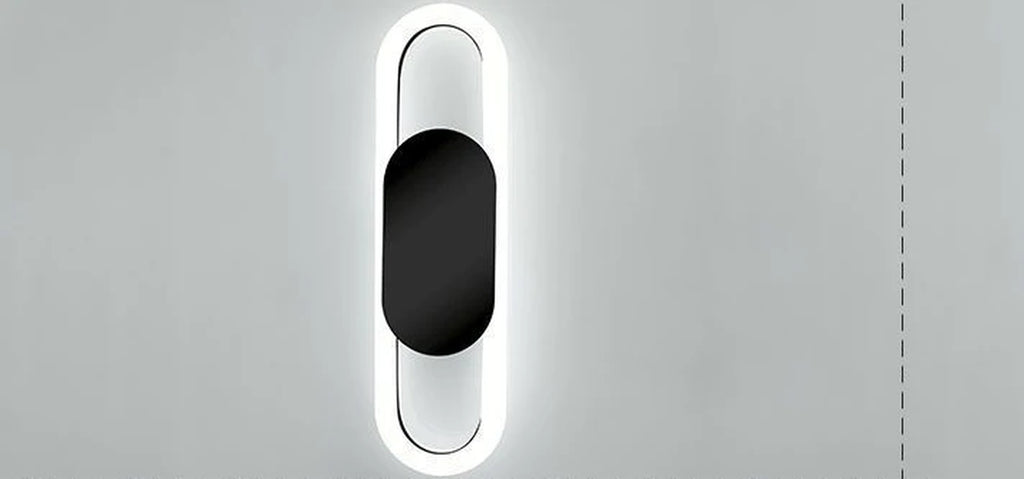 LED Bedroom Bedside Lamp Creative Personality Living Room Background Wall Lamp Wall Lamp Simple Modern Household