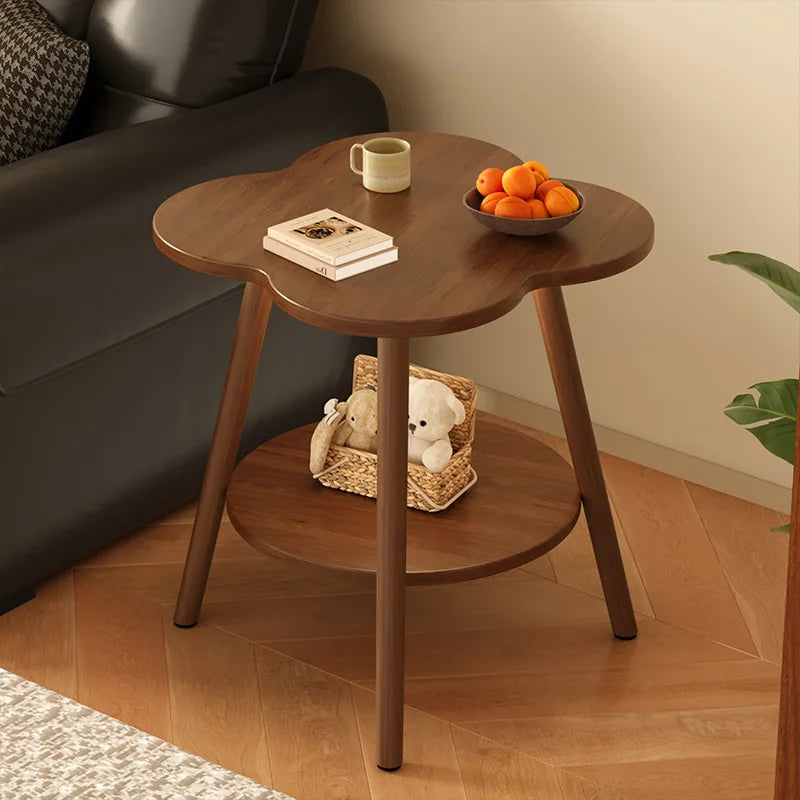 Side Table, Leisure Balcony, Small Table, Modern and Simple Living Room, Small Coffee Table, Bedside Storage