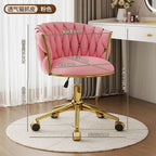 Office Chair, Swivel Desk Chair , Stylish Seating for Home Office, Vanity & Modern Glam Workspace Decor