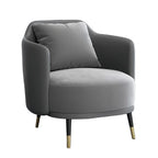 Light Luxury Leisure Business Office Hotel Lobby Reception Sofa Sales Office Reception Negotiation Chair