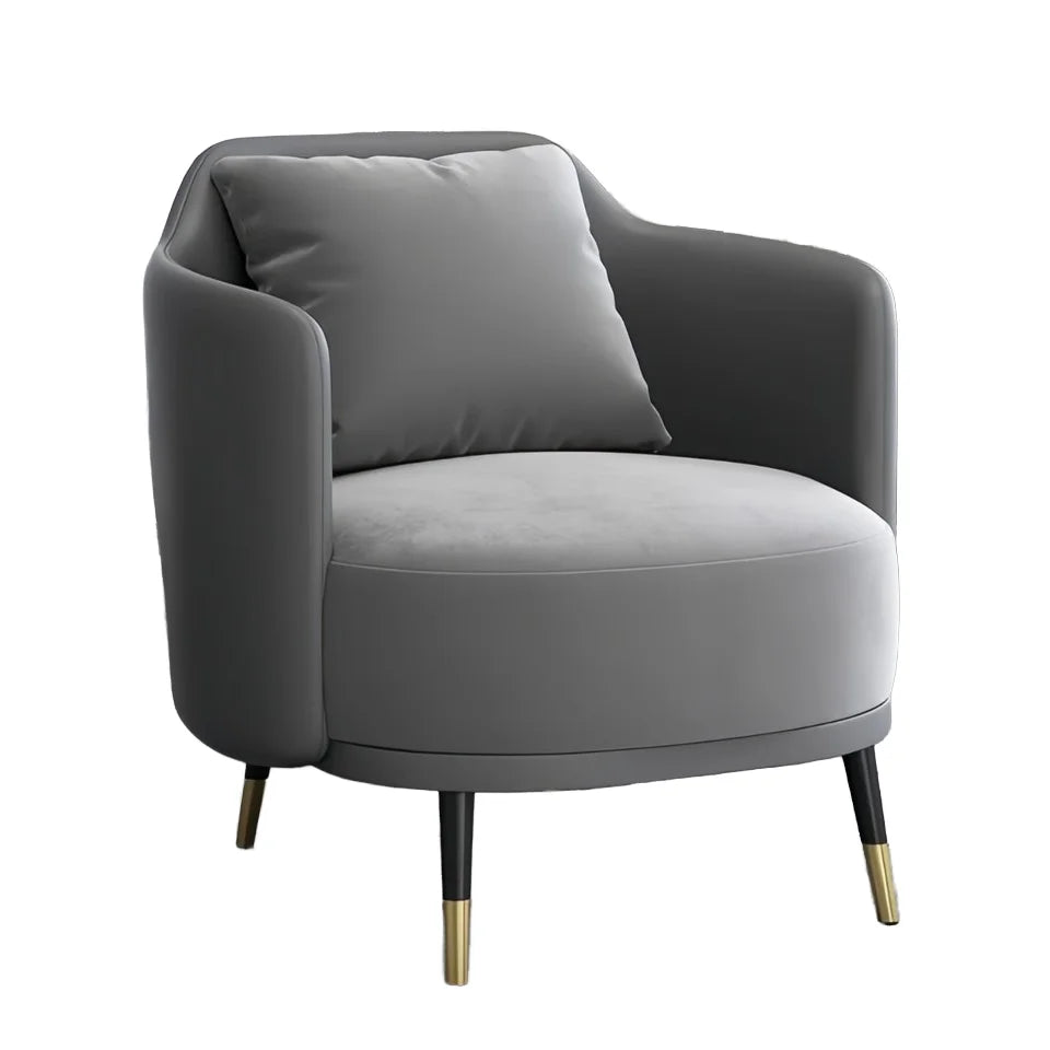 Light Luxury Leisure Business Office Hotel Lobby Reception Sofa Sales Office Reception Negotiation Chair