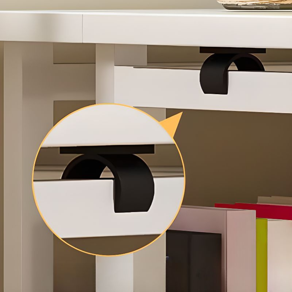 Modern Height Adjustable Folding Desk, Portable Mobile Computer Table