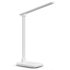 Folding Table Lamp QI Wireless Charging LED Desk Lamp Eye Protect Reading Book Lamp Touch Dimming Night Light