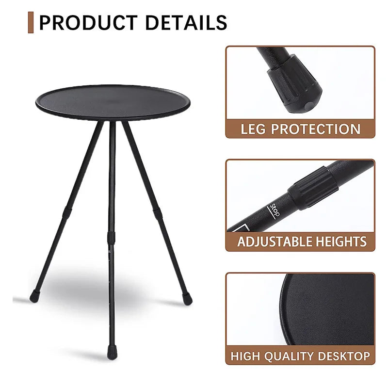 Outdoor Folding Table Portable Lightweight Camping Table Foldable Coffee Tables Oxford Garden Tables Picnic Travel Outdoor Table