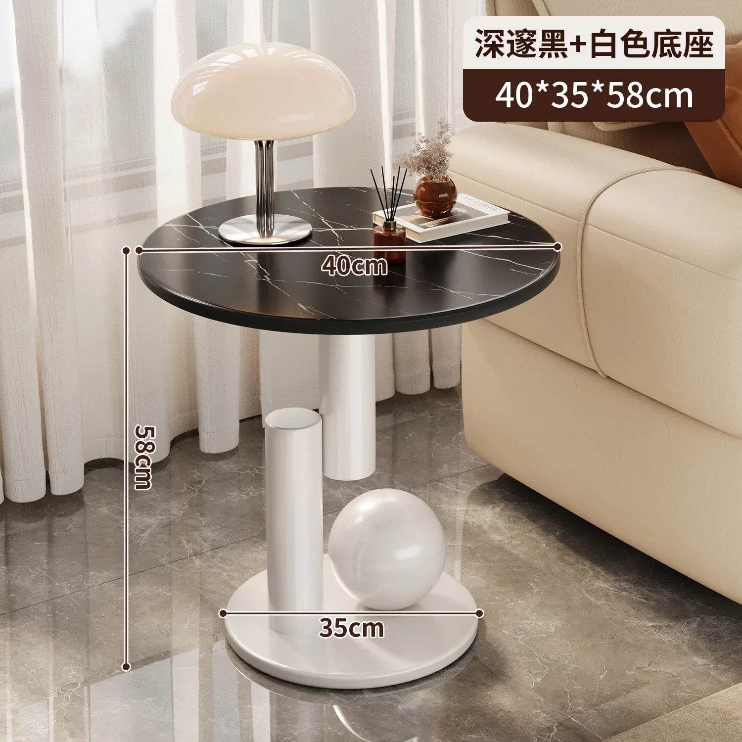Sedentary Mini Table Coffee Table in the Living Room Furniture Bluetooth Speaker Shelf Home Decoration Offers Chair Sofa