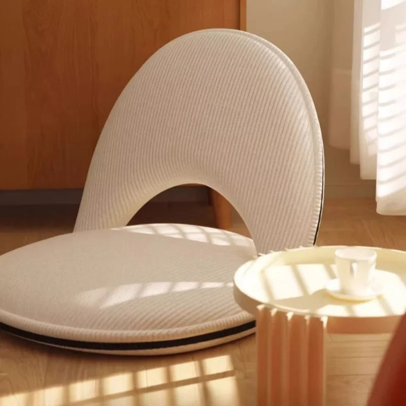 Japanese Style Tatami Chair Lazy Sofa Floor Cushion Portable Folding Legless Backrest Chair Bay Window Foldable New Arrival