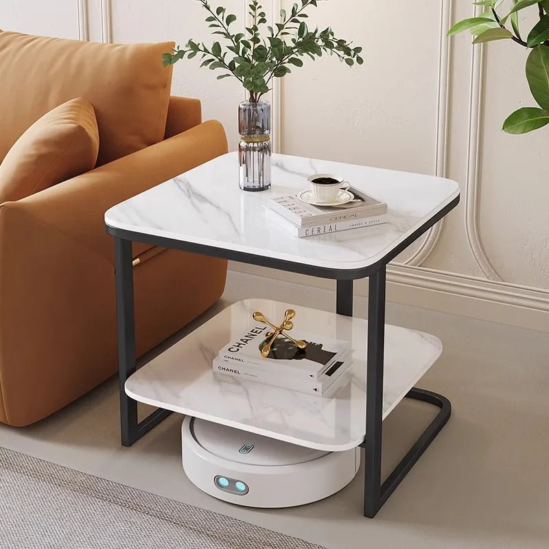 Console Luxury Coffee Table Living Room Aesthetic Minimalist Side Modern Organizer Designer Center Couchtisch Home Furniture