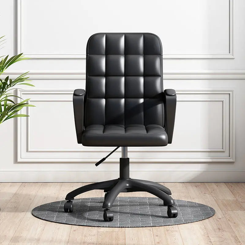 Home Computer Chair Office Chair Lifting Swivel Chair Modern Comfortable Long Backrest Seat Stool
