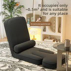 Bay Window Lazy Sofa Tatami Single Folding Bed Back Chair Office Multifunctional Dormitory Thick Cushion Lumbar Support