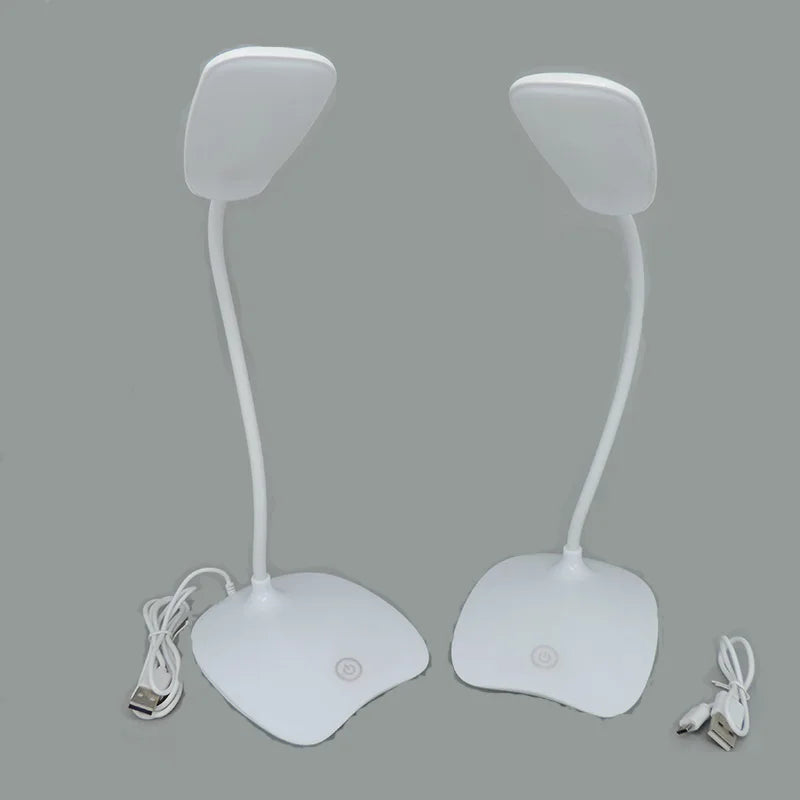 USB Charging Plug-In Mini LED Desk Lamp Reading Book Light Eye-Protection Children Study Table Lamp Night Light