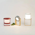 LED Foldable Table Lamp Lantern Light Touch Sensor Dimmer Switch USB Rechargeable Desk Lamp for Bedside Reading Outdoor Camping