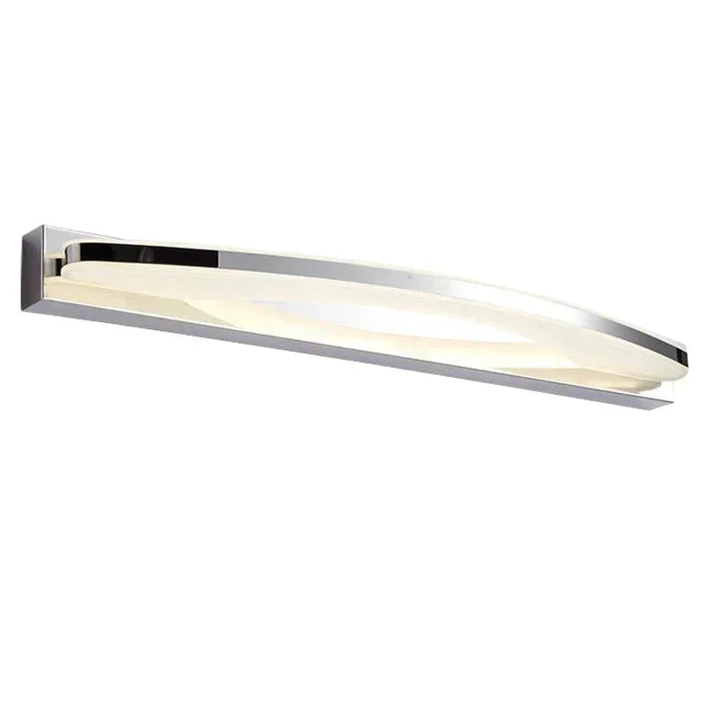 Modern 12W / 20W Led Bathroom Mirror Light Acrylic Lampshade Wall Lamp Stainless Steel Sconce Home Lighting 170-240V