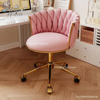 Office Chair, Swivel Desk Chair , Stylish Seating for Home Office, Vanity & Modern Glam Workspace Decor