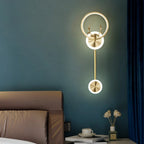 Modern LED Wall Lamp Creative Luxury Wall Lamp for Living Room Bedroom Bedside TV Background Restaurant Decor Wall Sconces