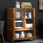Modern solid wood floor-to-ceiling bookshelf with multi-layer storage shelves, tall wooden bookcase for living room, reading room and home organization