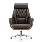 Modern leather executive office chair, luxury office chair, business desk chair, computer chair for home office, executive workspace and professional office