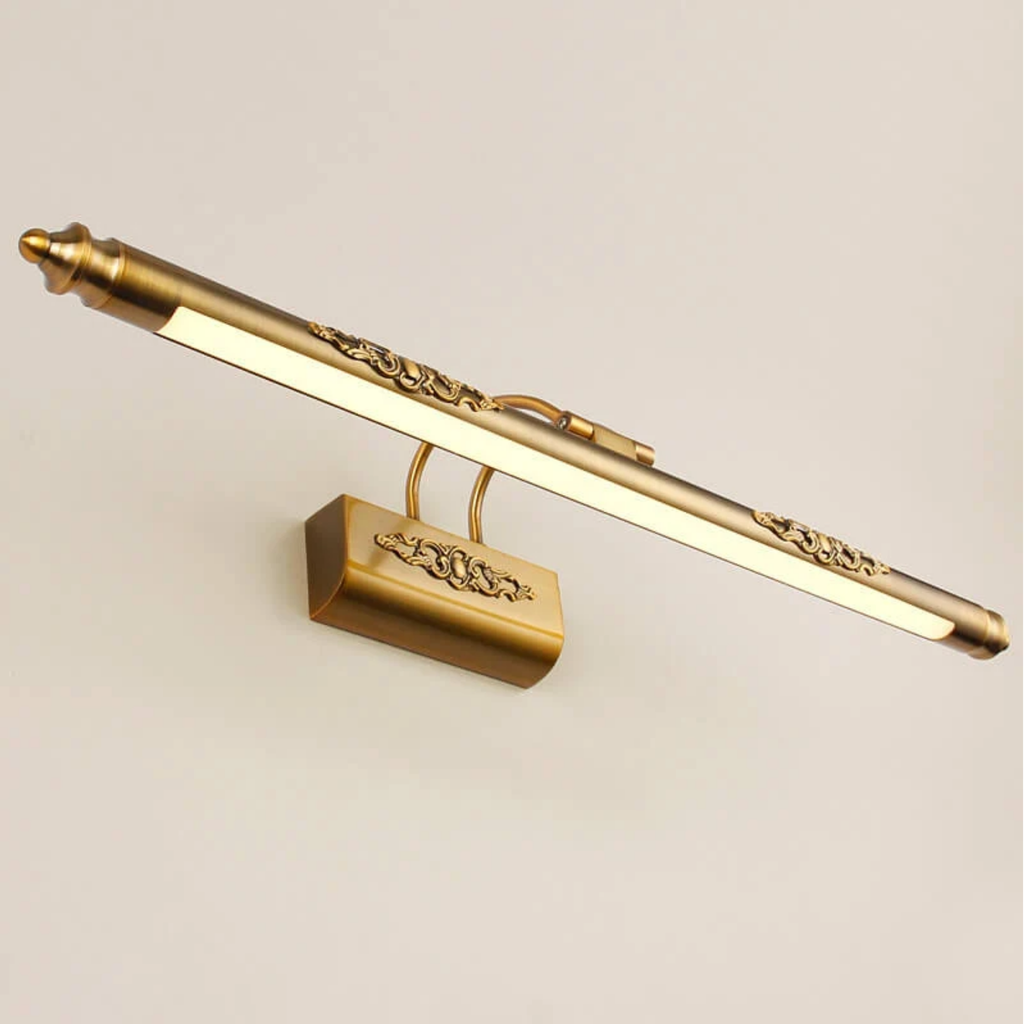 Cosmetic Mirror Retro Lamp 500Mm 8W LED European Makeup Light Vanity Bathroom Wall Lights Bronze Cabinet Lighting Decoration